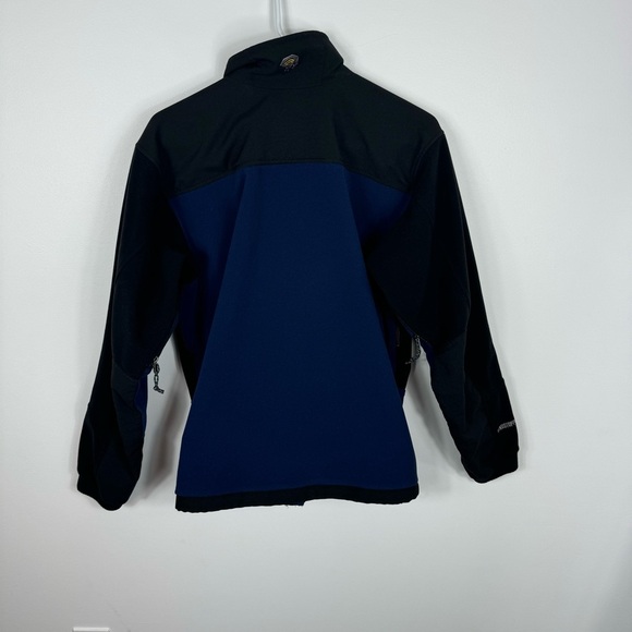 Mountain Hardwear Blue Fleece Jacket Windstopper Mens Size Medium Zip Up Navy - Picture 11 of 11